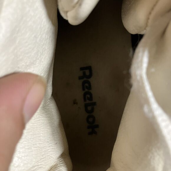 REEBOK Allen Iverson IV Answer Navy White Leather Basketball Shoes Men’s Sz 1 - Picture 12 of 14